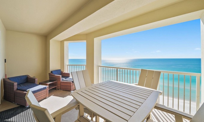 Panama City Beach Condo | 1307 Grand Panama. Royal Retreat. Gulf Front with VIP Beach Service