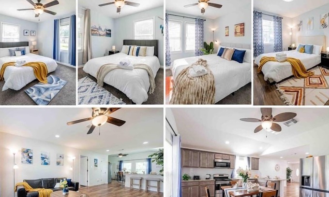 North Shore House | 13335 NEW cozy 4BR Emporia Escape