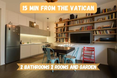 Rome Apartment | 15 MIN FROM THE VATICAN Wi-fi and garden