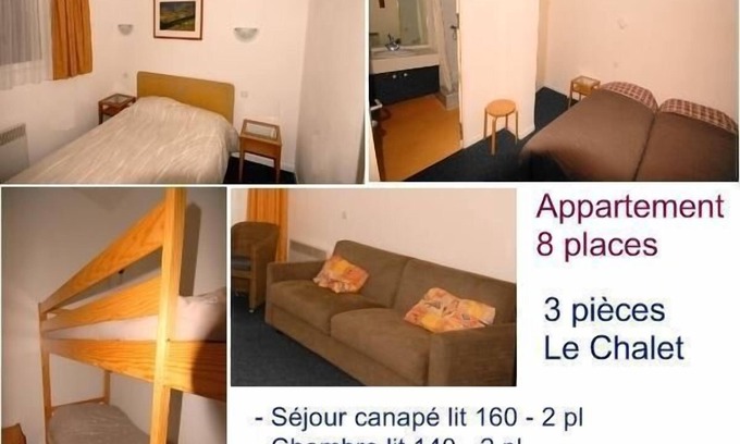 Eaux-Bonnes Apartment | 150m from ski slopes, 1st floor, view ski slopes, fitness, swimming pool, sauna, tv, ski locker