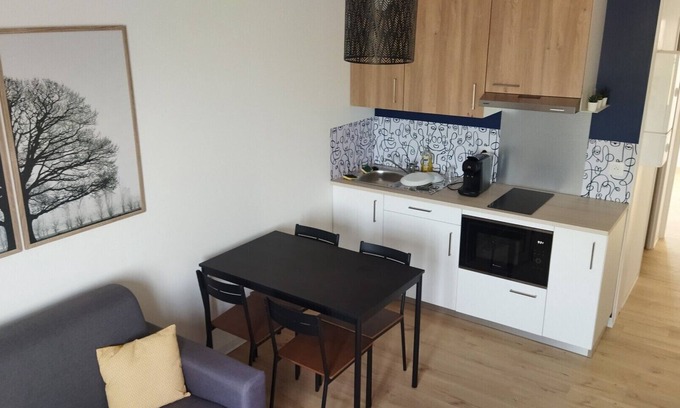 Chasseneuil-du-Poitou Apartment | 18moliere fr 4 pers. sheets, towels & cleaning included