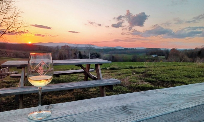 Alleghany County House | 1945 Farmhouse Charm in Sparta Mountain and Meadow Views Hot Tub Firepit Games