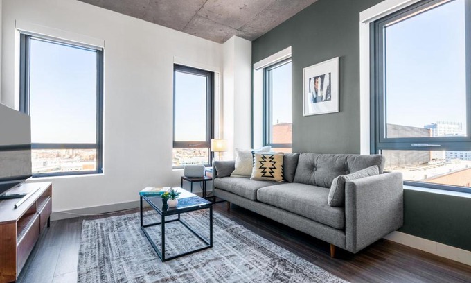 MIT Apartment | 1BR Kendall Sq Gym Doorman nr MIT BOS-44