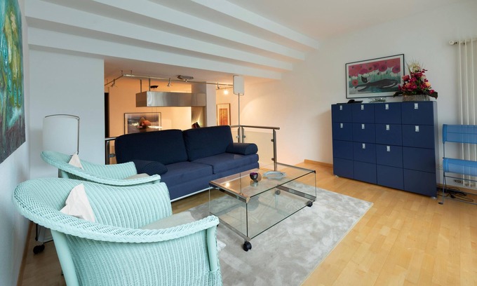 Savognin Apartment | 2.5 room apartment for 1 - 4 people with a view of the village of Savognin