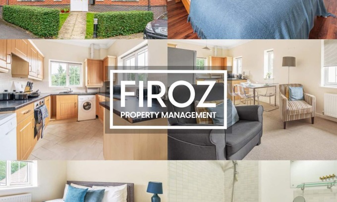 Lychpit Apartment | 2 Bed Apt, Business and Contractors, Free Parking