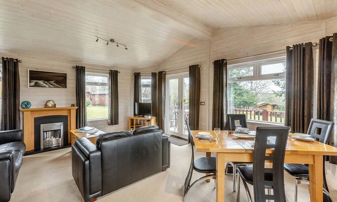 Beaworthy Ski Chalet | 2 bedroom accommodation in Halwill, Nr Beaworthy