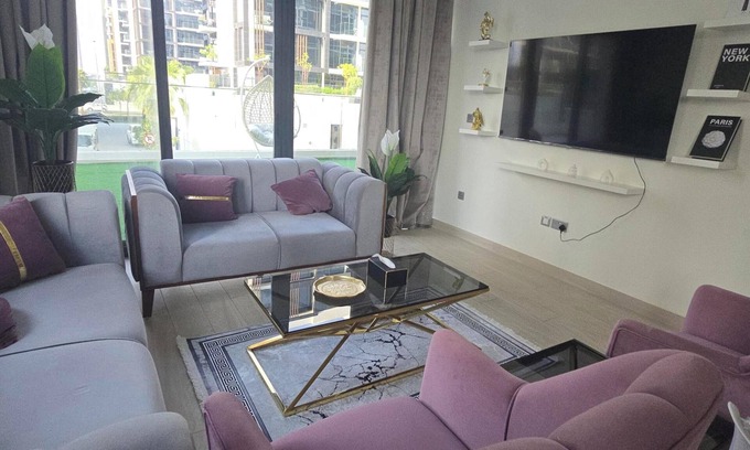 Nad Al Sheba Apartment | 2-bedroom apartment in superb Dubai with big terrace,gym room. Live luxuriously