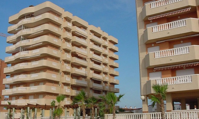 San Javier Apartment | 2-bedroom apartment with pool, elevator and parking near the beach
