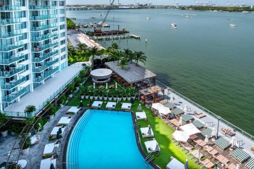 West Avenue Apartment | 2 Bedroom Mondrian Hotel W Pool, Bay Balcony
