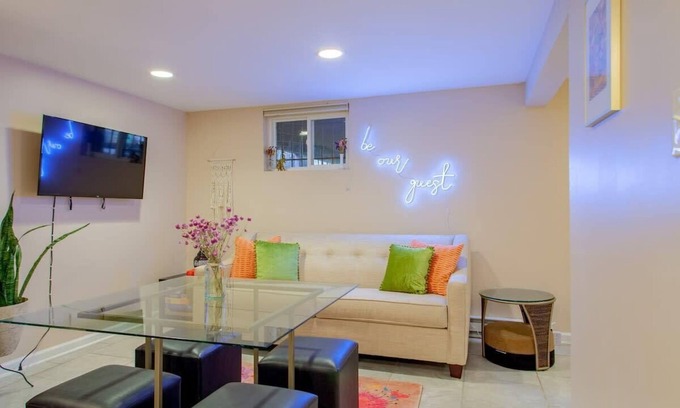 Langdon Apartment | 2-BR City Retreat/Peace, Privacy & Parking!