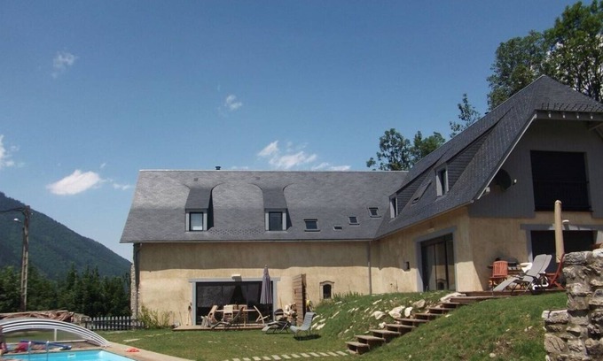 Cazaux-Frechet-Aneran-Camors House | 2 Granges 24 pers gîtes rental Pyrenees Arreau Loudenvielle Cycling swimming pool