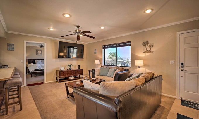 Lake Havasu City House | 2 Mi to Lake: Home w/Fire Pit in Arizona!