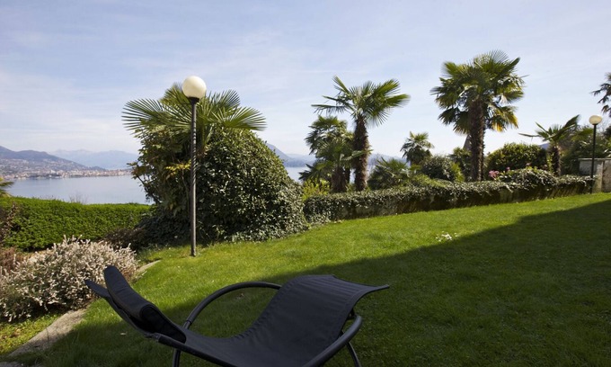 Carciano Apartment | 2-room apartment with terrace and garden in an Art Nouveau villa with communal pool