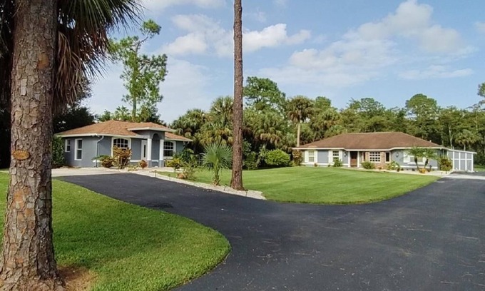 Rural Estates House | 2 spacious Homes, gated in Golden Gate Estates Naples, FL