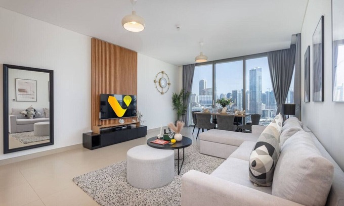 Jabal Ali 2 Apartment | 2006- 52 l 42 Dubai Marina · Marina view balcony near Ain Dubai/JBR Beach/Mall