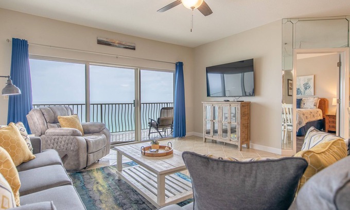 Biltmore Beach Condo | 2BR 2BA 10th Floor condo at the Coral Reef w/Beach Chairs Included!