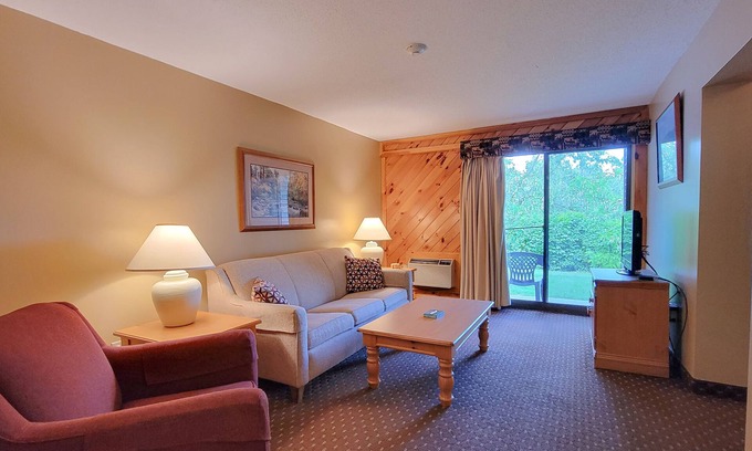 Weirs Beach Condo | 2BR Condo with Private Patio