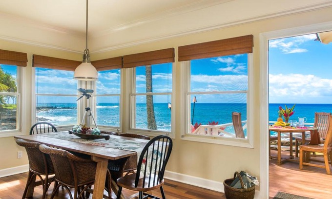 Poipu House | 2br Oceanfront Cottage in Poipu- Alekona Kauai