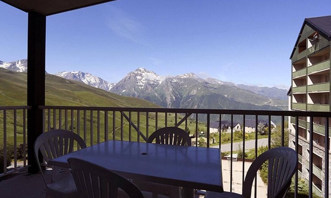 Peyragudes Apartment | 2nd floor, tv, ski locker, 23m², Peyragudes