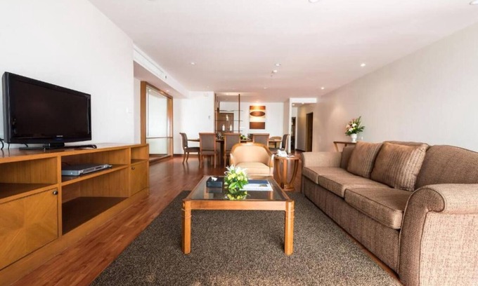 Thung Maha Mek Condo | 3 BR/SPL/Serviced/Monthly