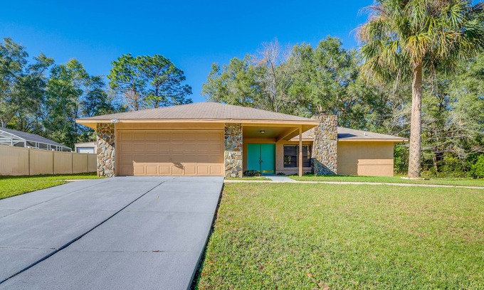 Dunnellon House | 3 Mi to Rainbow Springs State Park: Dunnellon Home