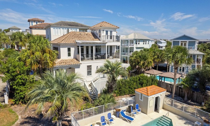 Santa Rosa Beach House | 30A-Crow's Nest of Blue Mountain Beach ocean view home with private beach access