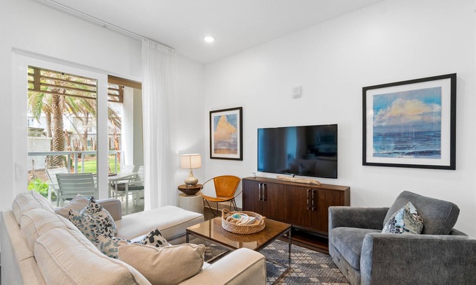 West Panama City Beach Condo | 30A The Pointe 313 - Beach, Pool, Hot Tub, Premier Walk Out - Beach Chairs Incl
