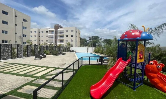 Santiago Province Apartment | 3br condo large pool 24-7 security