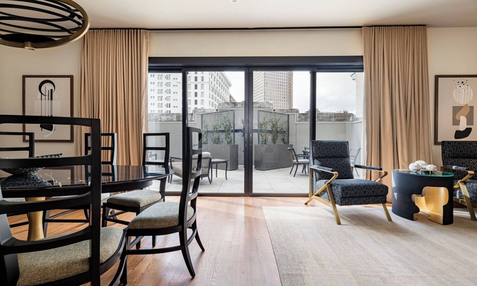 Iberville Hotel | 3BR Lavish Penthouse + Canal St Private Patio | The Mayfair