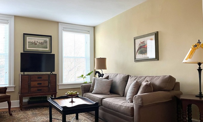 South Main Street Apartment | 3rd of 4 Hotel-Style Apts in Restored Row House - Walk to HWS, Lake, Linden St.