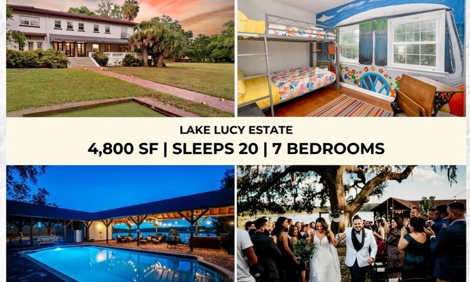 Ocoee Villa | 4,800 sf Estate | Pool, Lake, Weddings and Events