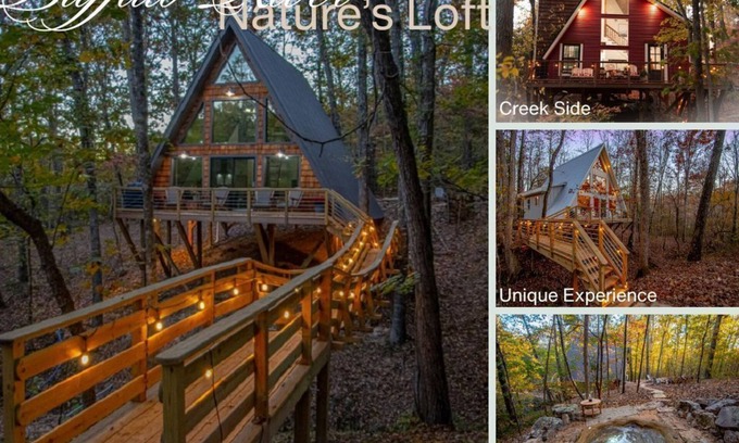 Saint Joe Resort | 4 Tree Lofts Events Creek Buffalo River Hot Tubs
