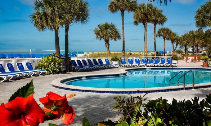 St. Pete Beach Hotel | 4 Units Perfect for Groups! Enjoy Outdoor Swimming Pool, Parking On-site!