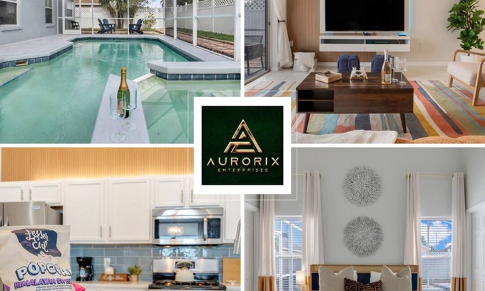Davenport House | 4BDS House 17 min from Disney with Private Pool & Spa, Game Room
