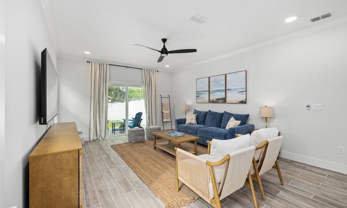 Jacksonville Beach House | 4BR New Build Walk to Beach | Good Morning Rentals