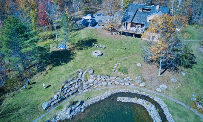 Windham House | 5 Min to Windham Mtn! Luxury Retreat w/Mountain Views! Natural Swimming Pond