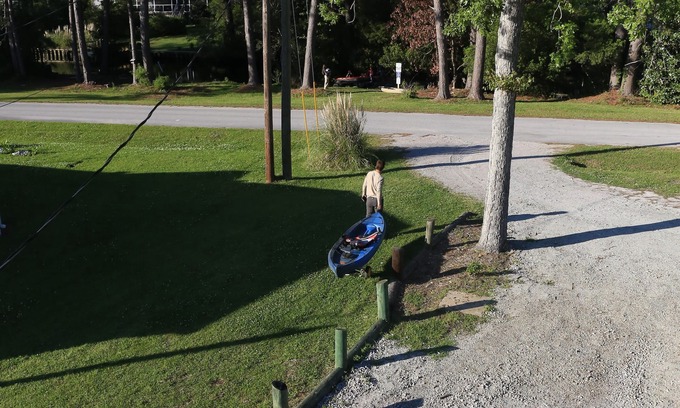 Cedar Point Apartment | 5 minutes from the beach! Water access with kayaks and launch from house!