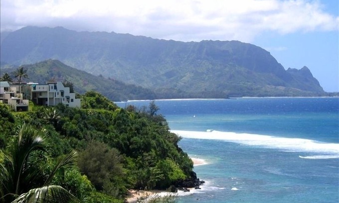 Princeville Condo | 5 Stars AC Unit Oceanfront Puu Poa in Princeville Kauai