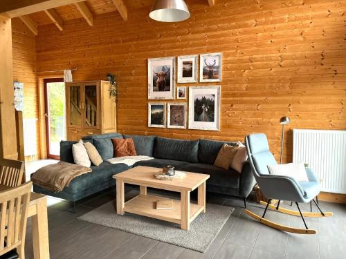 Rieden House | 5 Sterne Ferienhaus Annika mit Kamin, Seeblick und großer Terrasse