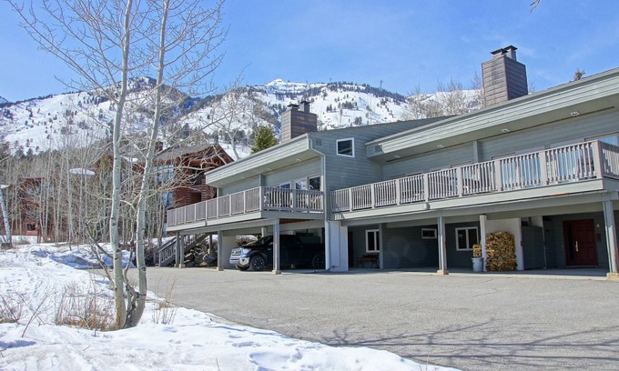 Teton Village House | 50 Yards to Moose Creek Lift, Outdoor Pool, Private Sauna - Minutes from Teton Village & Shops