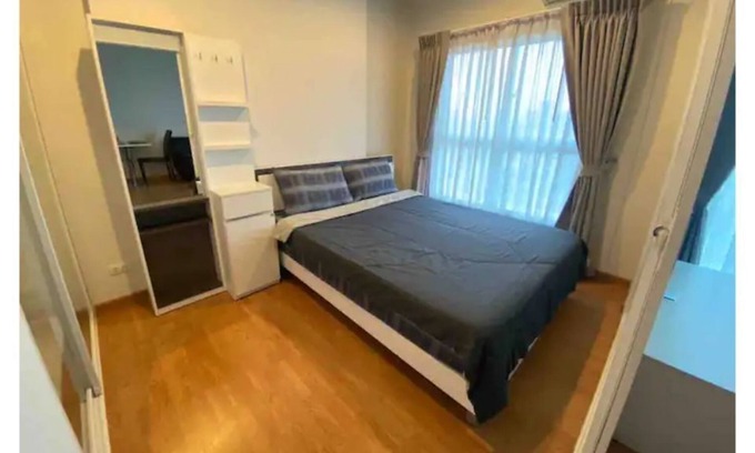Wong Sawang Condo | 50m MRT, Big C, 1 BR condo with Sauna, Pool & Gym