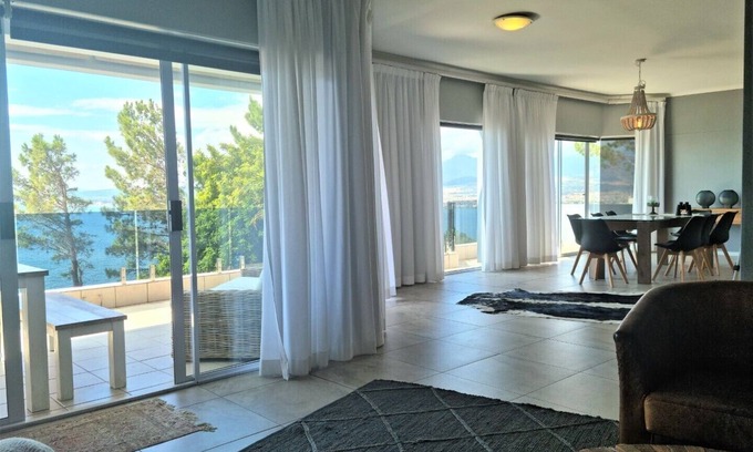 Mountainside House | 57 On Protea - overlooking the aqua blue waters of False Bay