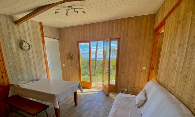 Biscarrosse Ski Chalet | 6/8 person chalet with view of Biscarrosse lake
