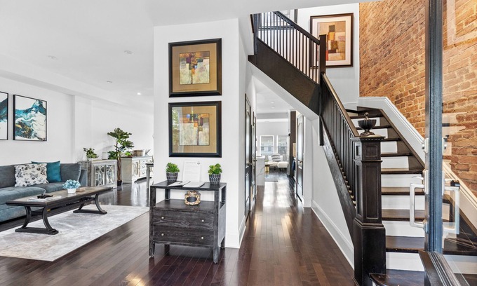Columbia Heights House | 6-Bedroom DC Brownstone - Dual Kitchens, Multiple Living Areas