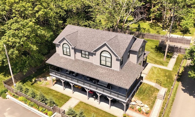 Northeast Harbor House | 6 Bedroom Modern Vacation Home Steps from Acadia National Park