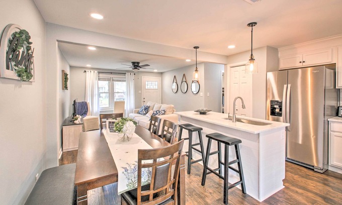 Piney House | 6 Mi to Nat'l Park: Pet-Friendly Hot Springs Home