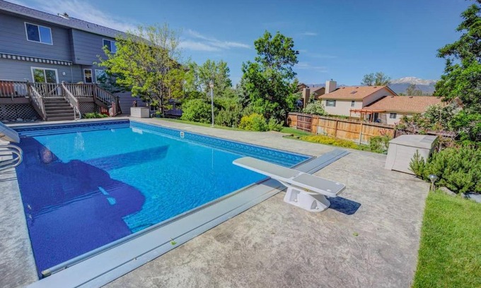 Briargate House | 6BR with Pool & Water Slide, Hot Tub, Peak View