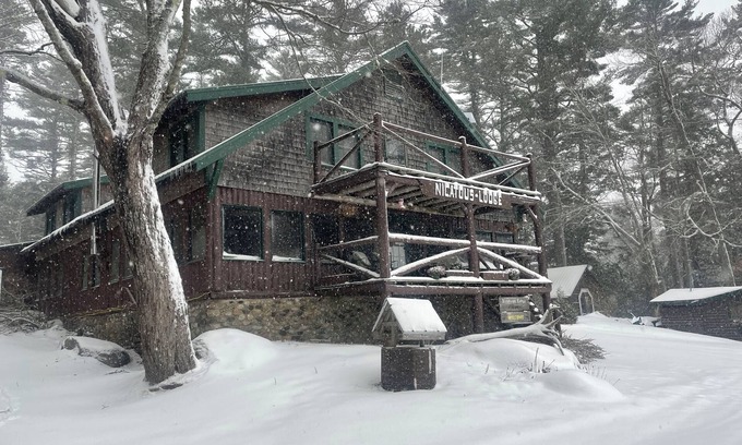 East Hancock Cabin | 7 bedroom Lodge on Nicatous Lake!