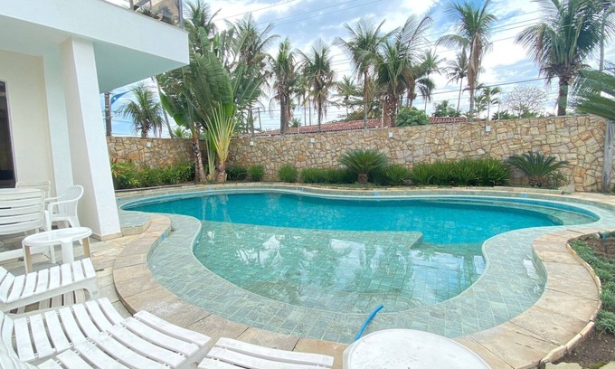 Enseada House | 7 Quartos - Frente AO MAR - Piscina - 2 Andares