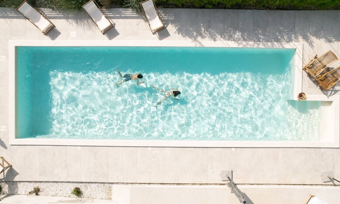 Bibinje House | 80m2 of luxury, design and comfort. Enjoy in a large garden area & heated pool